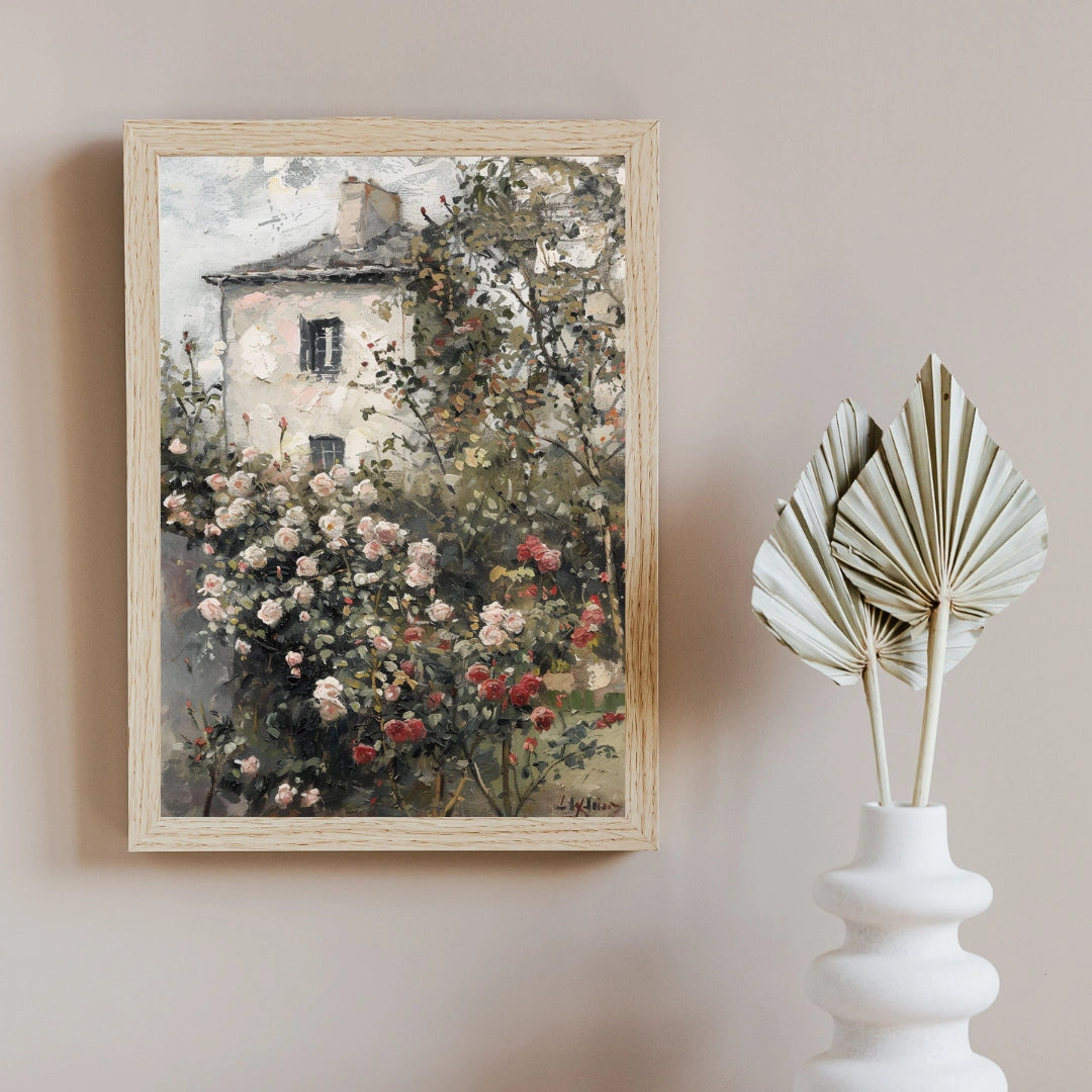 Blossoming Seclusion - Floral Print Art