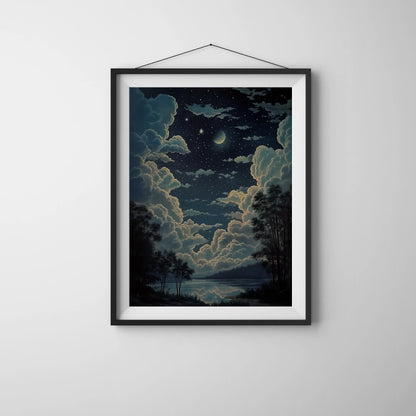 Celestial Symphony - Landscape Print Art