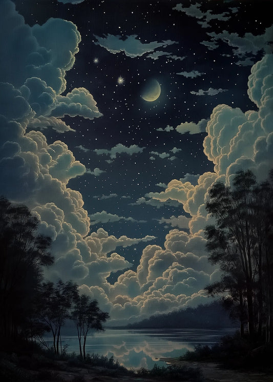 Celestial Symphony - Landscape Art-print-art