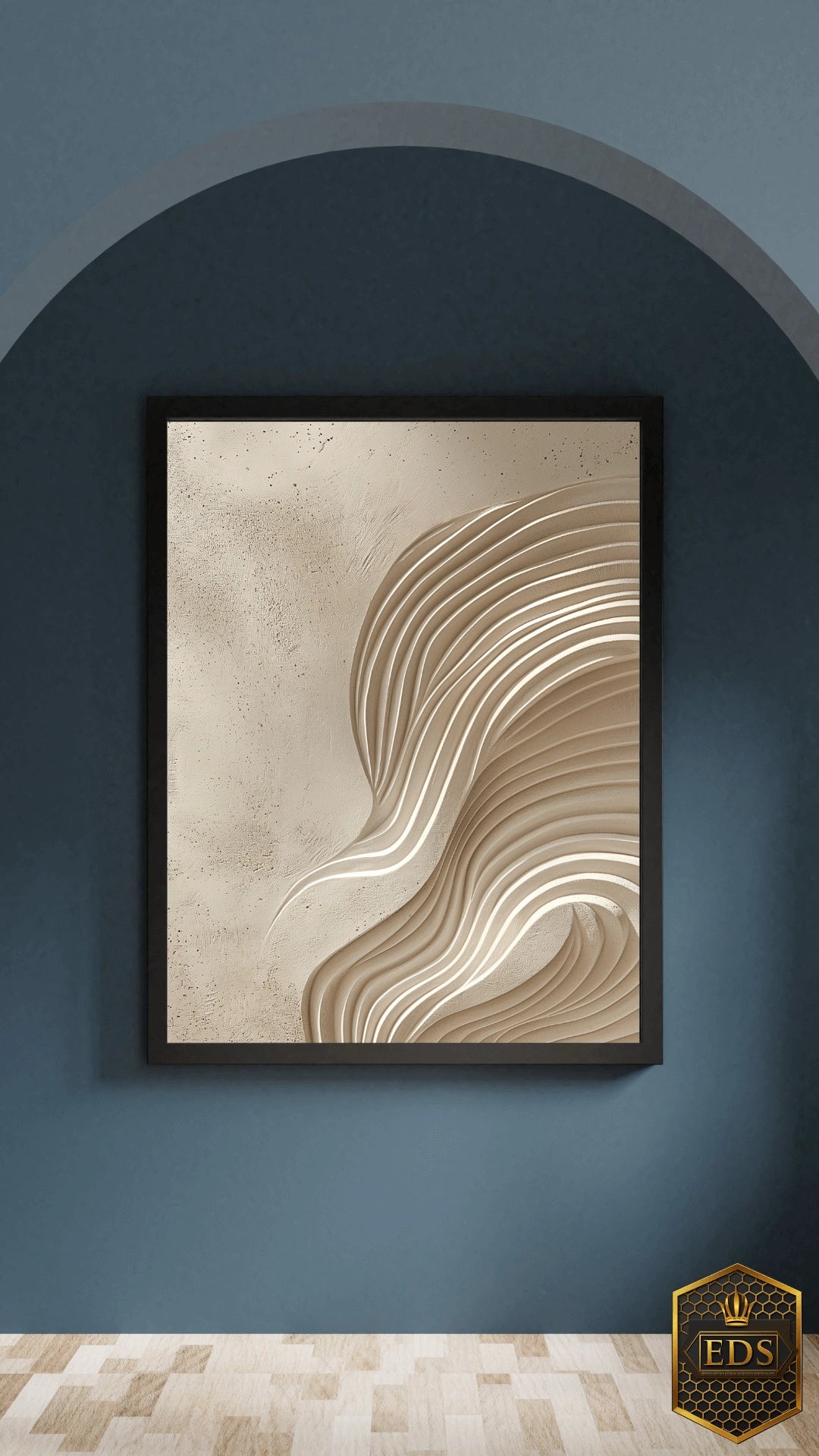 Desert Waves - Abstract Print Art