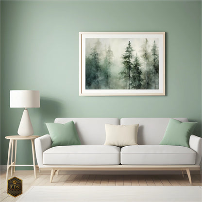 Emerald Enclave - Landscape Print Art