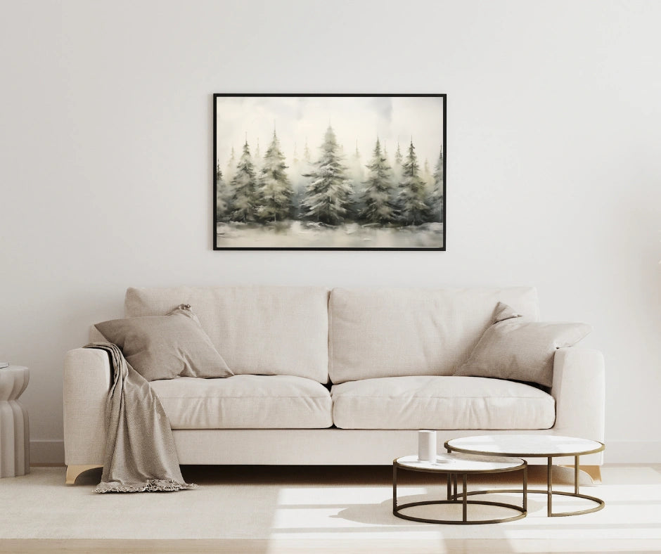 Enchanted Frost - Landscape Print Art