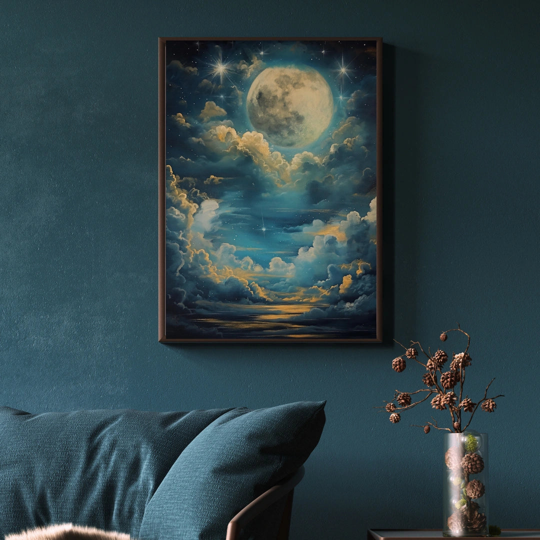 Lunar Sonata - Fantasy Print Art