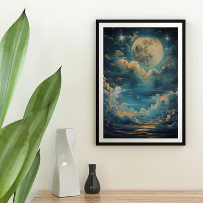 Lunar Sonata - Fantasy Print Art