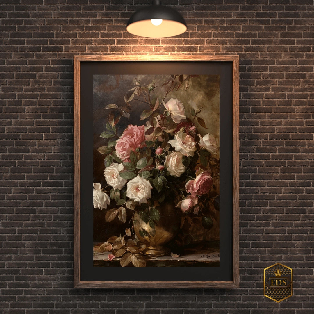 Opulent Blooms - Still life  Print Art