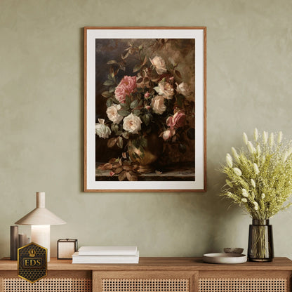 Opulent Blooms - Still life  Print Art