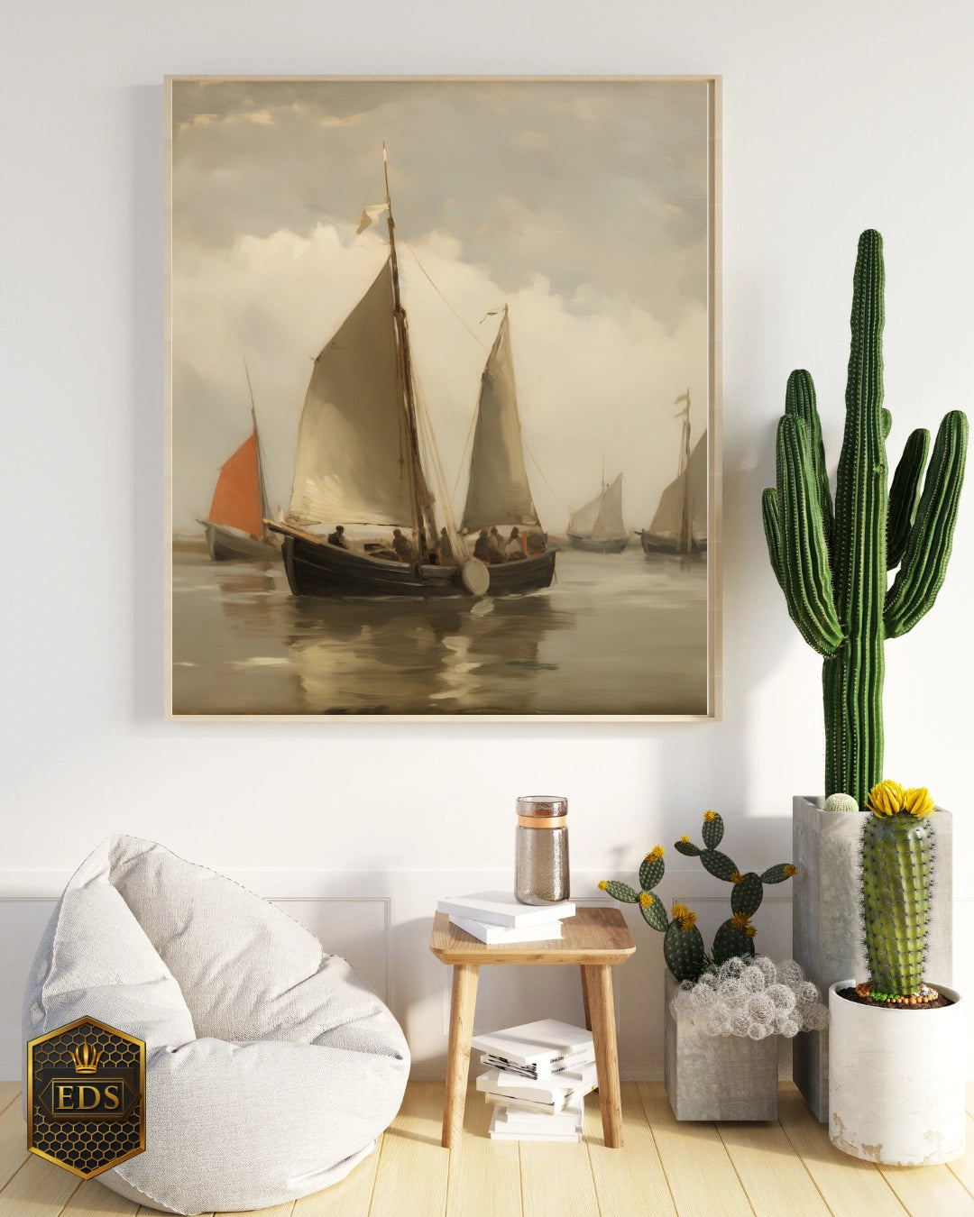 Regatta at Dawn - Classic Print Art