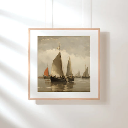 Regatta at Dawn - Classic Print Art