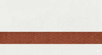 Sienna Strata No. 1: A large-scale textured impasto art print featuring deep charcoal and sun-baked sienna tones, printed on 308gsm Hahnemühle cotton paper and displayed in a natural oak frame.