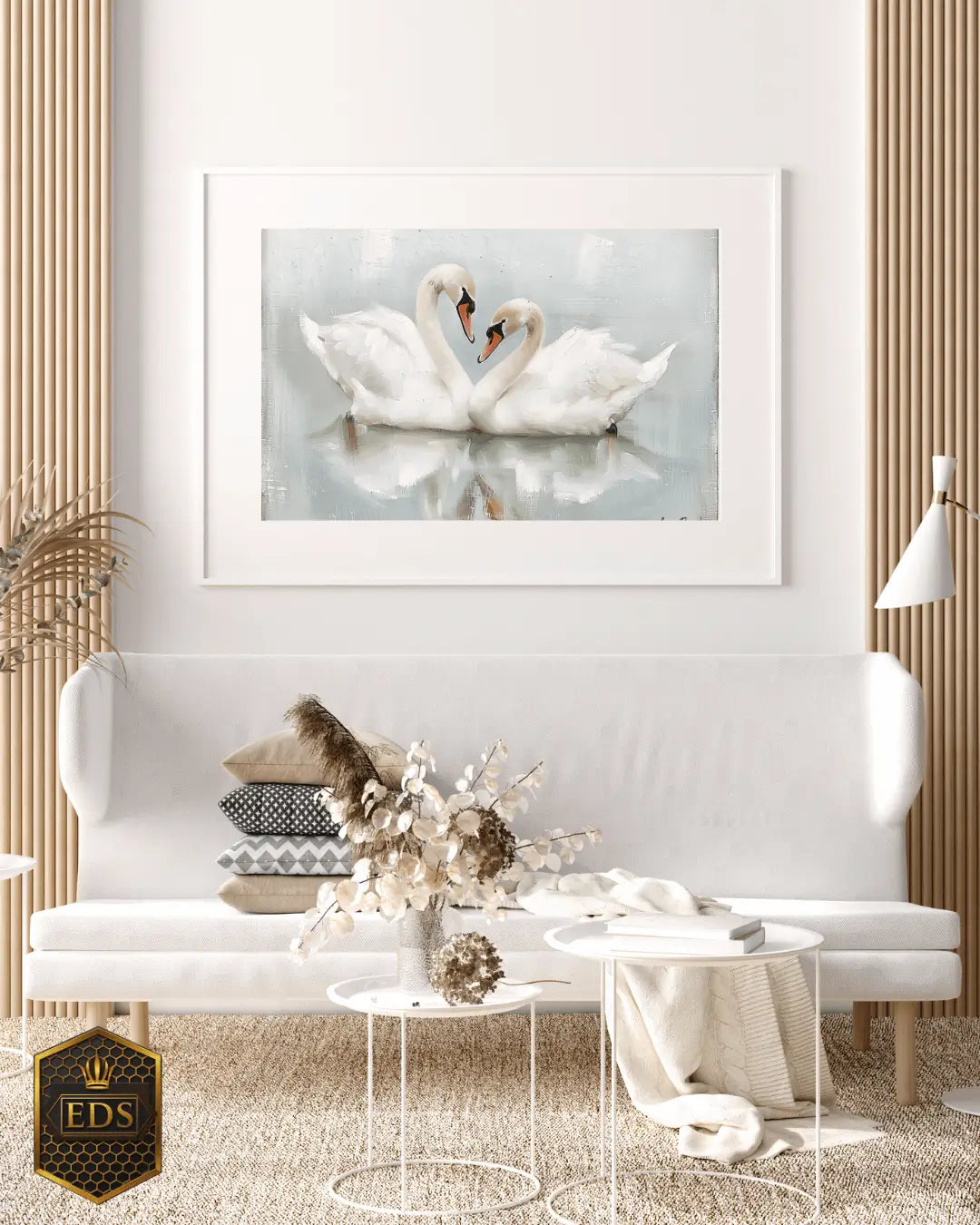 Symphony in White - Classic Print Art