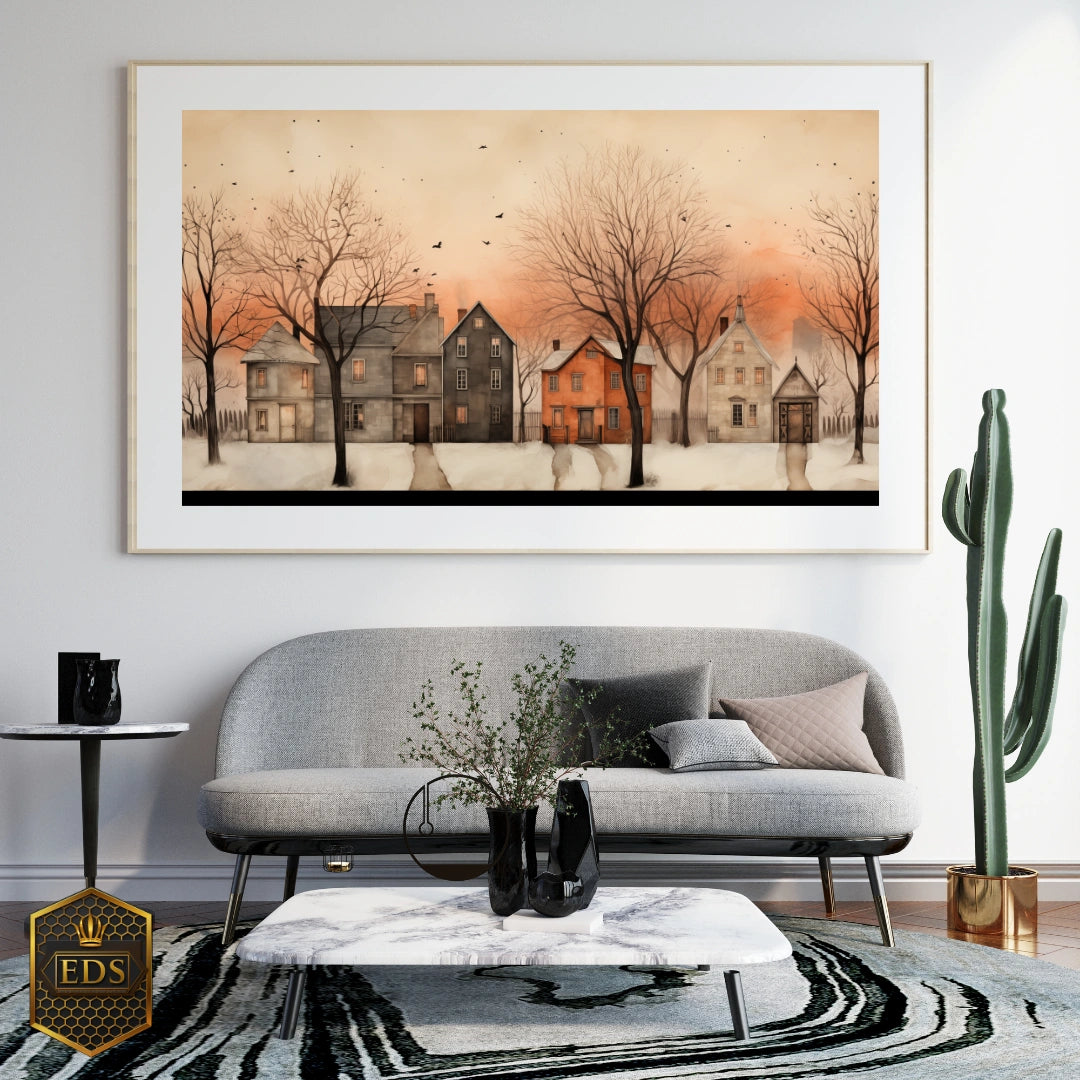 Twilight Repose - Nature Print Art