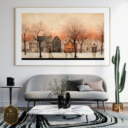 Twilight Repose - Nature Print Art