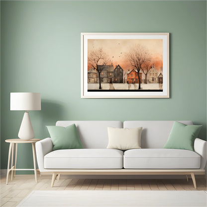 Twilight Repose - Nature Print Art