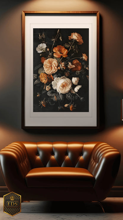 Vivacious Bloom - Still Life Print Art