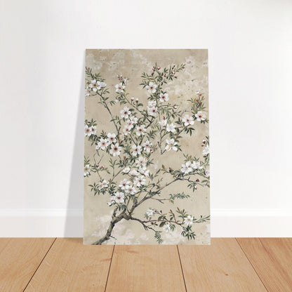 Spring's First Blush - Japanese Sakura Blossoms Art - Floral Art-poster