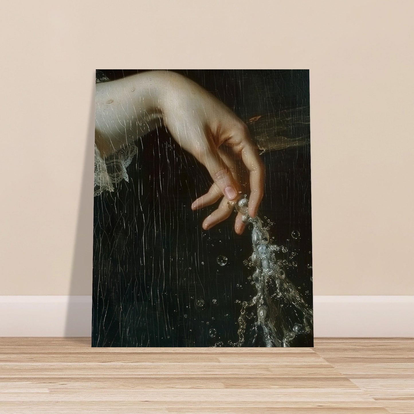 Ephemeral Touch - The Poetry of Water and Light - Fine Arts-poster