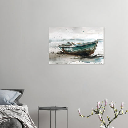 Solitary Voyage - Fine arts-print-on-foam-board