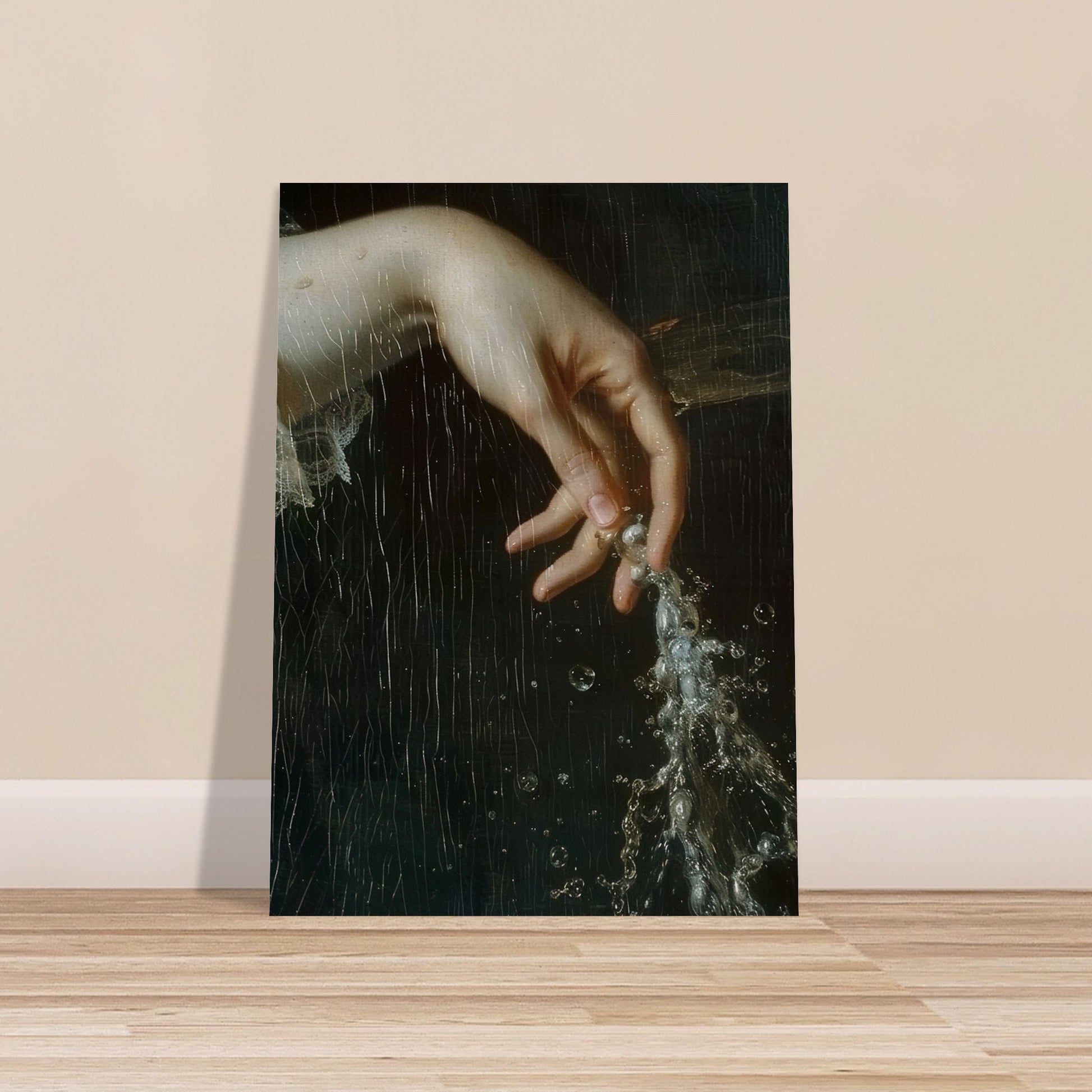 Ephemeral Touch - The Poetry of Water and Light - Fine Arts-poster