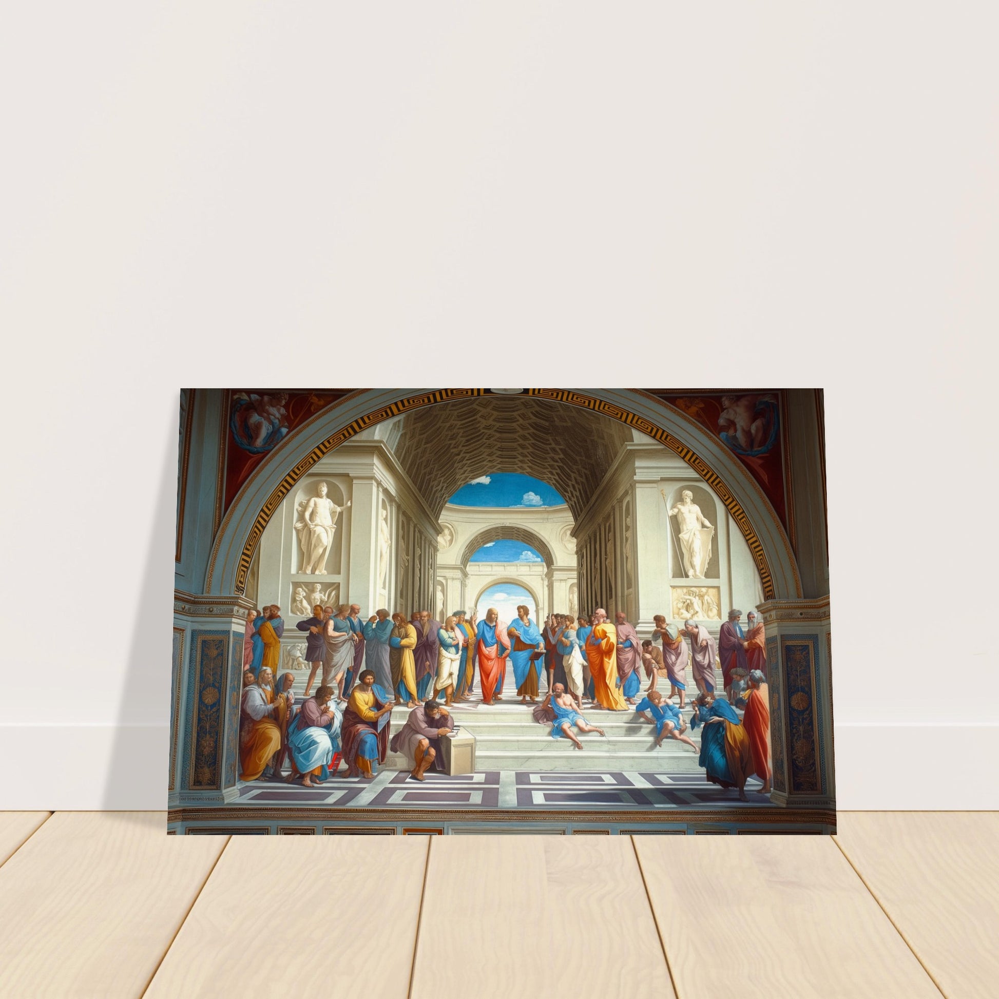 Conclave of Enlightenment - Homage to The School of Athens - Classic Art-poster