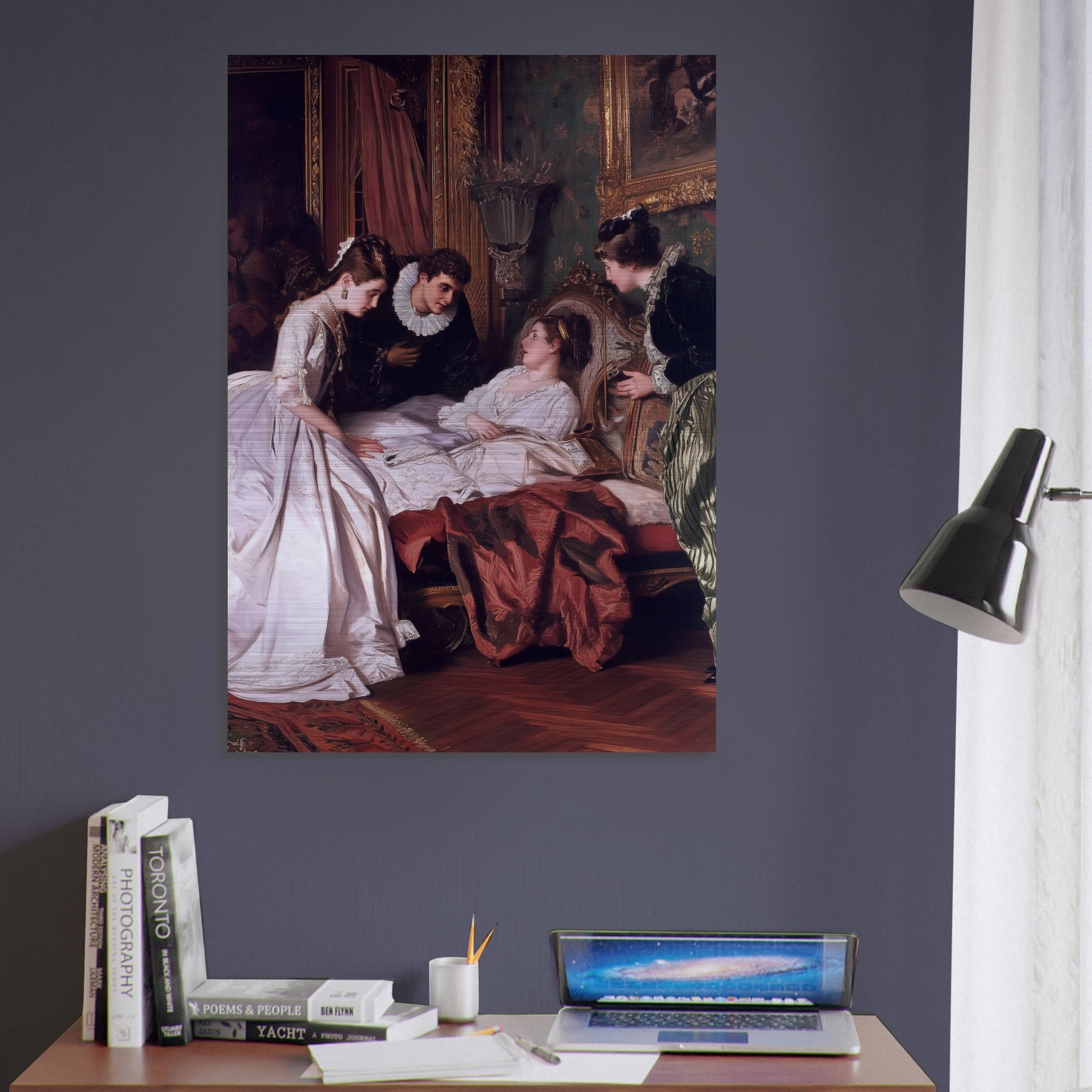 A Moment Suspended in Time - Classic Art-print-on-aluminum