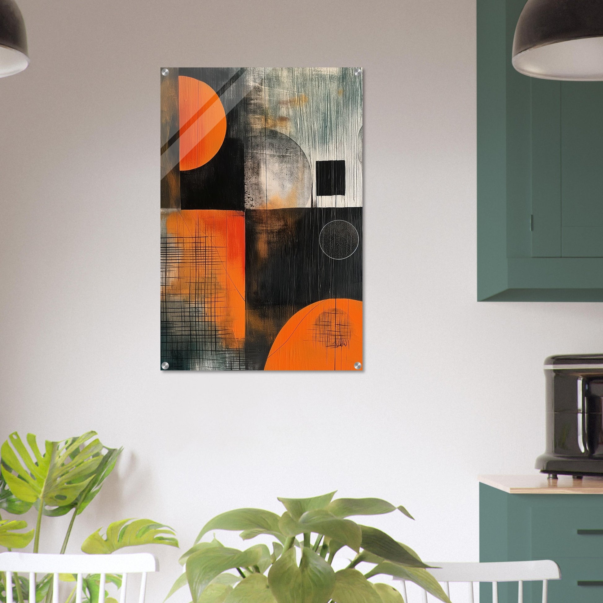 Harmony in Asymmetry - Abstract wall art-print-on-acrylic