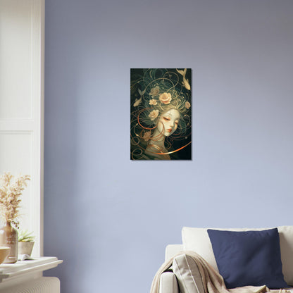 Aquatic Reverie - Abstract Wall Art-poster