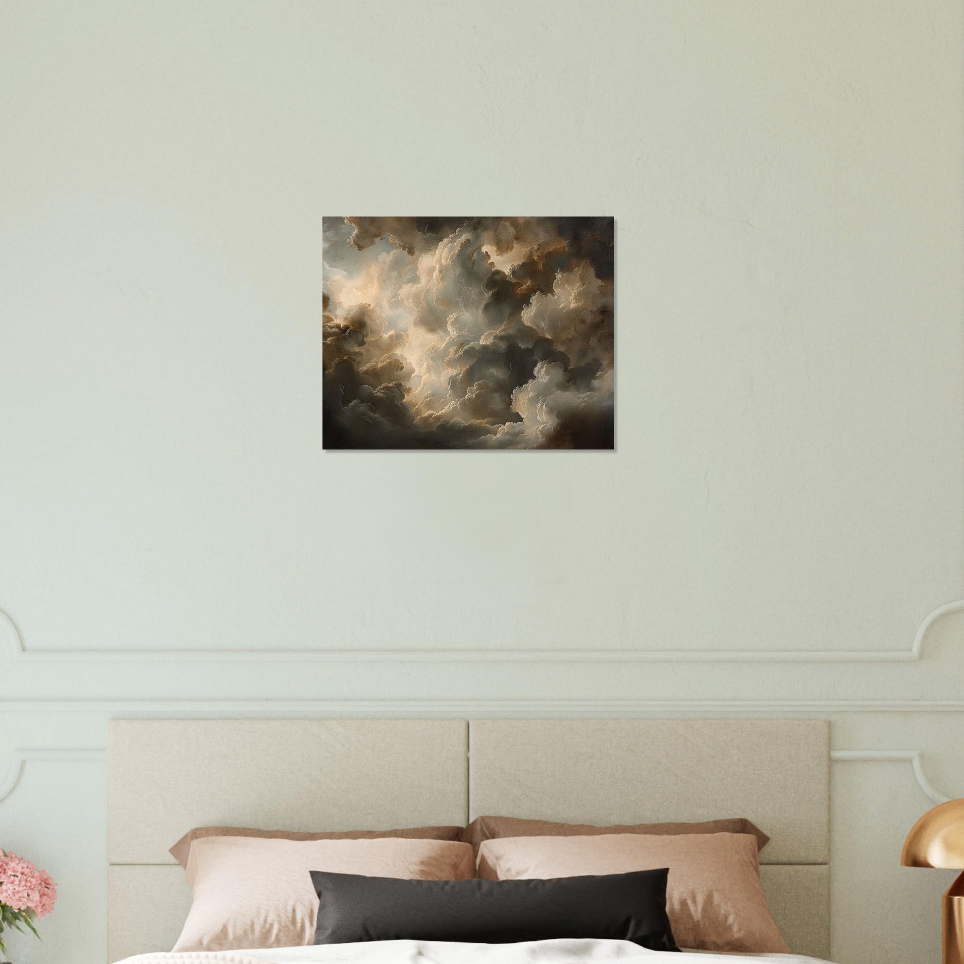 Majesty Above - The Theatrical Cloudscape Canvas - Nature Art-print-on-foam-board