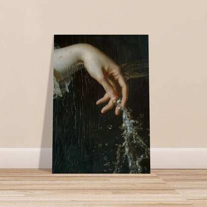 Ephemeral Touch - The Poetry of Water and Light - Fine Arts-poster