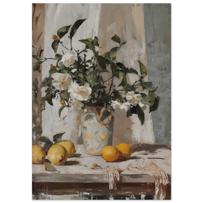 Verdant Harmony - Still life art pieces-poster