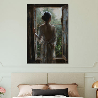 Contemplation at Dawn - Fine Art-print-on-foam-board