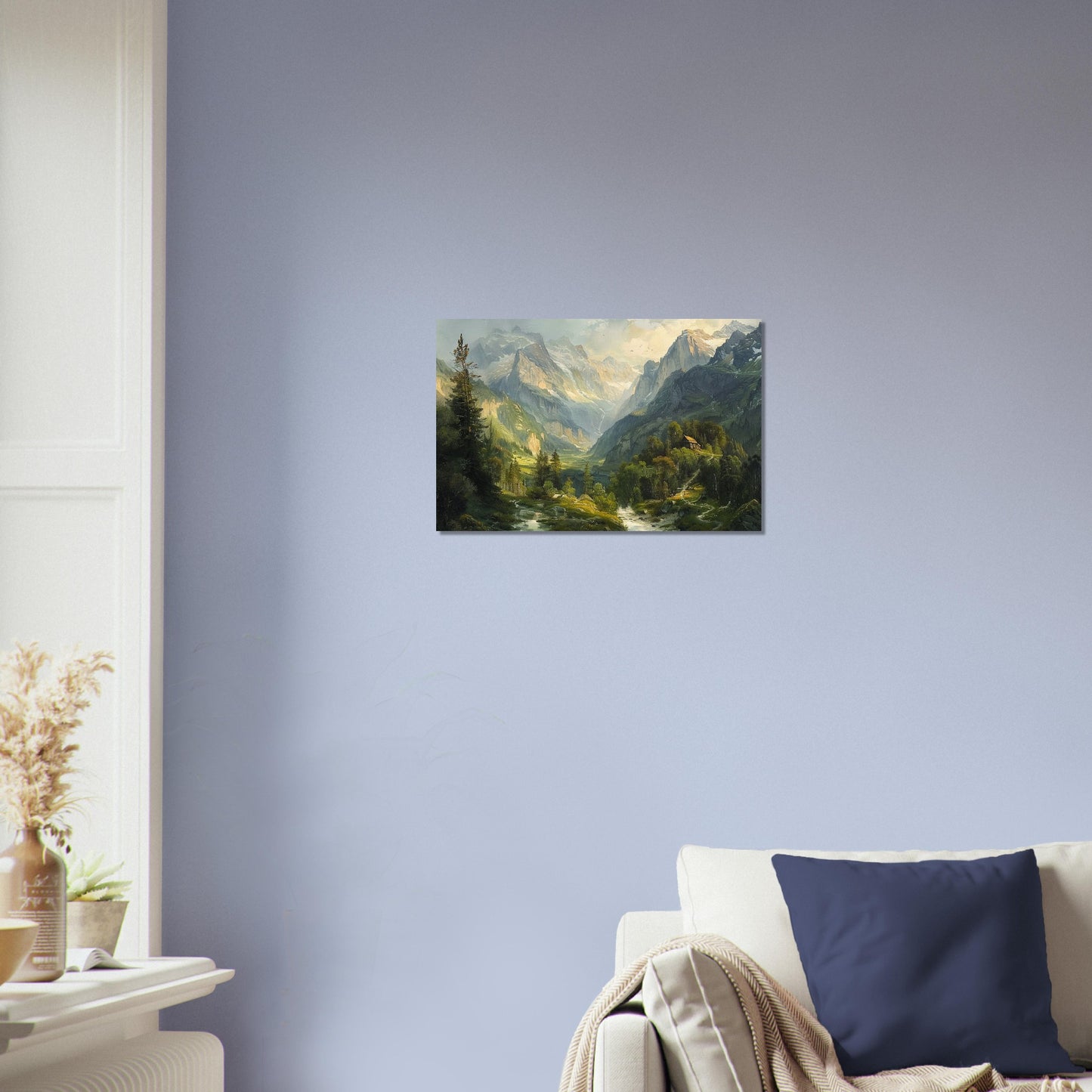 Alpine Serenity - A Portrait of the Tztal Valley - Nature Art-poster