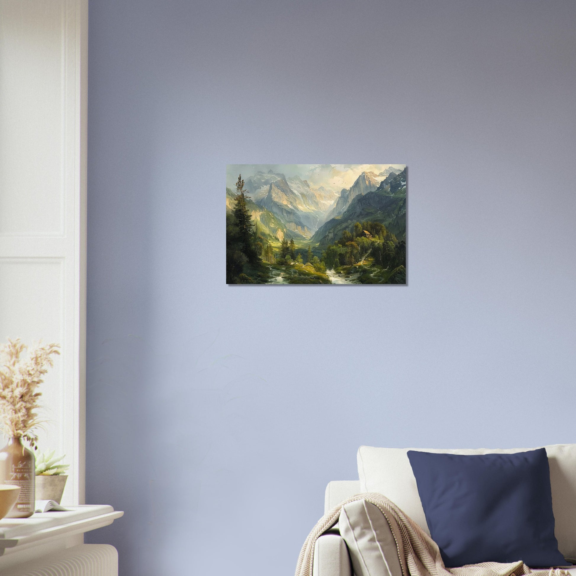 Alpine Serenity - A Portrait of the Tztal Valley - Nature Art-poster