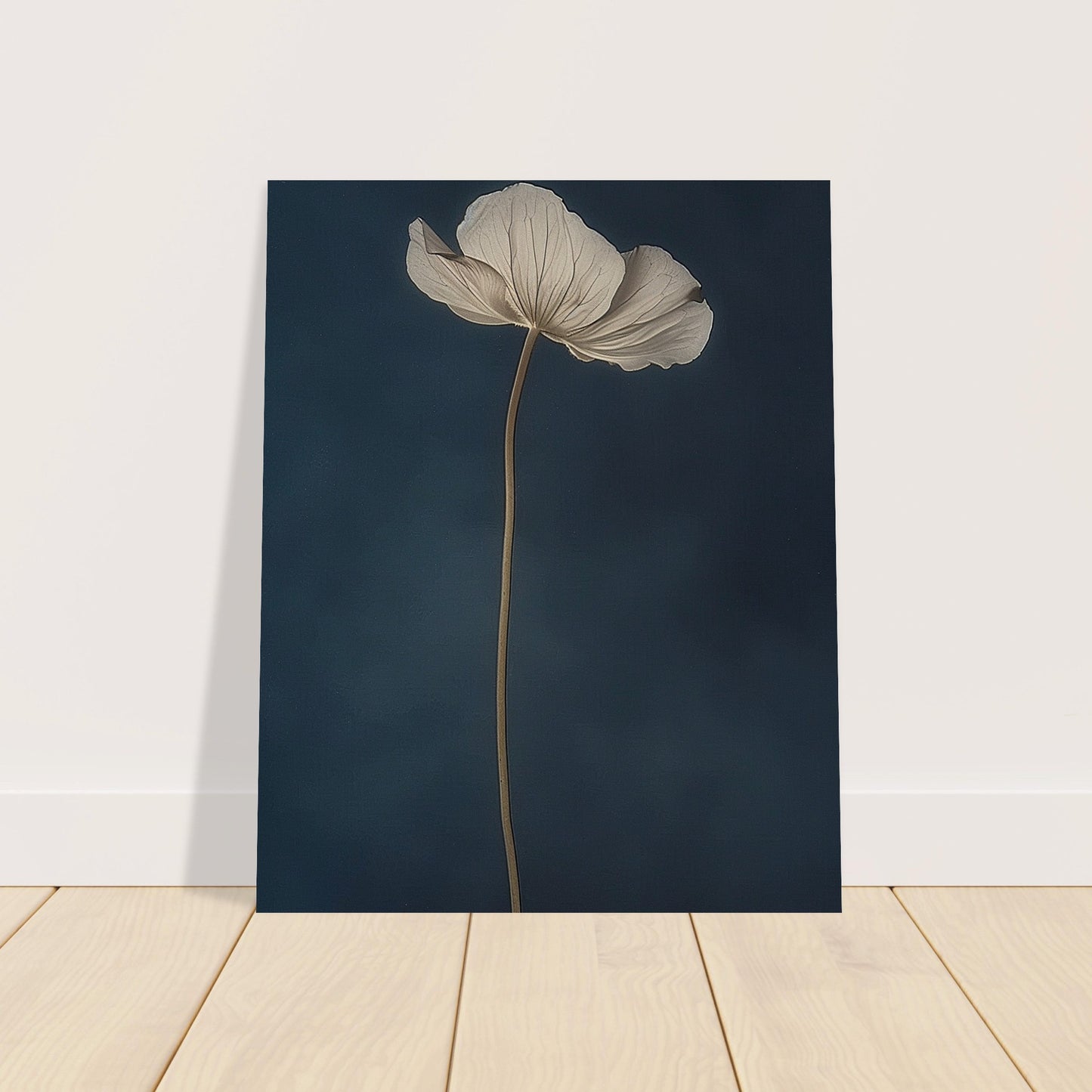 Nocturnal Grace - Floral Art-poster