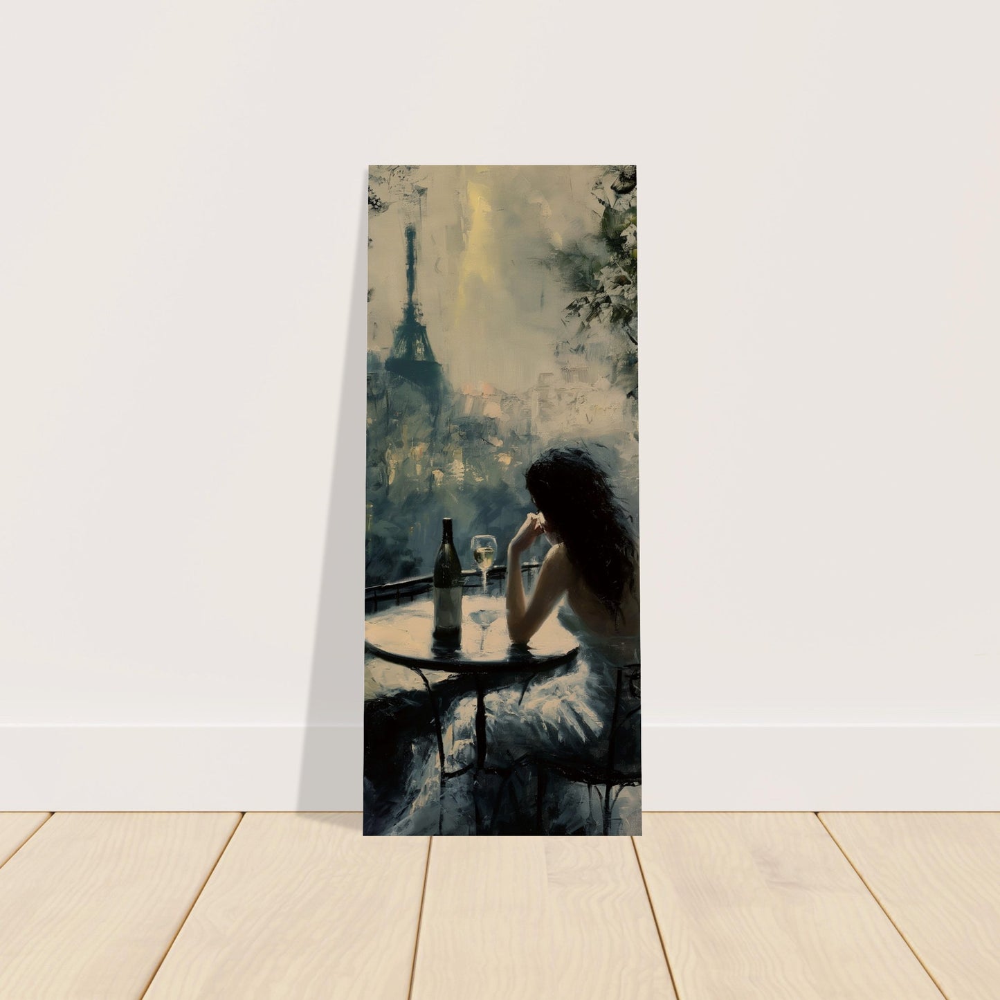 Solitude in Paris - Fine arts-poster