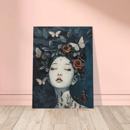 Whispers of Flora - Abstract Wall Art-poster