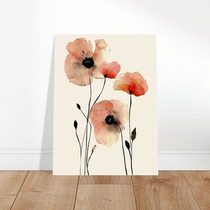 Whispering Poppies - Fine arts-poster