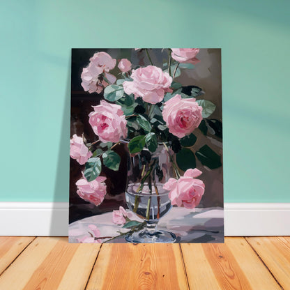 Ephemeral Blooms in Repose - Floral Art-poster