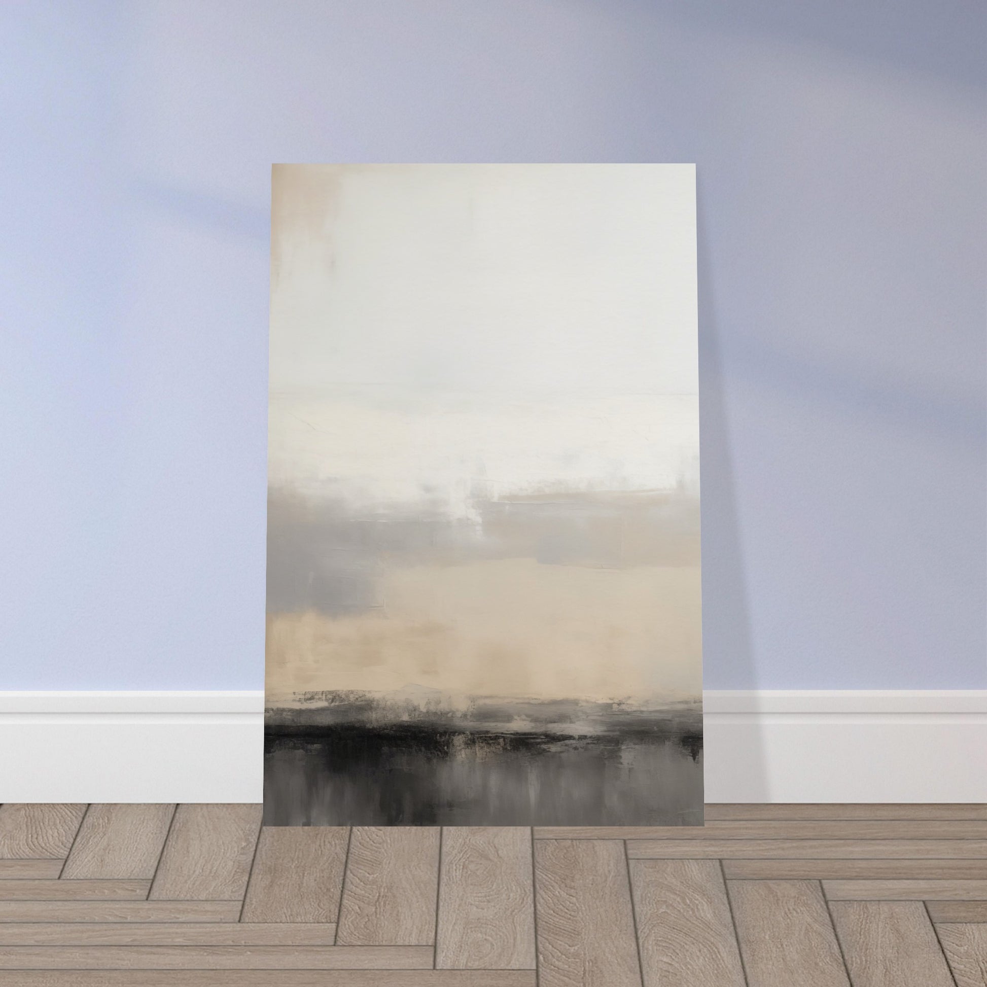 Horizon of Harmony - Abstract Serenity - Abstract wall art-poster