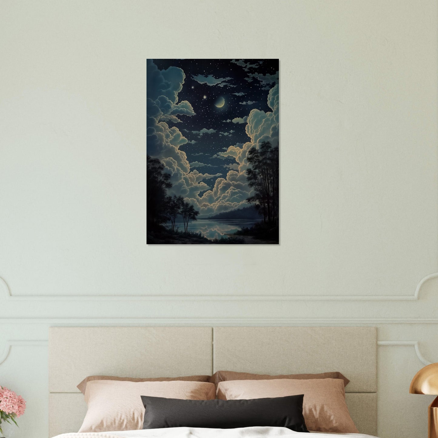 Celestial Symphony - Landscape Art-print-on-foam-board