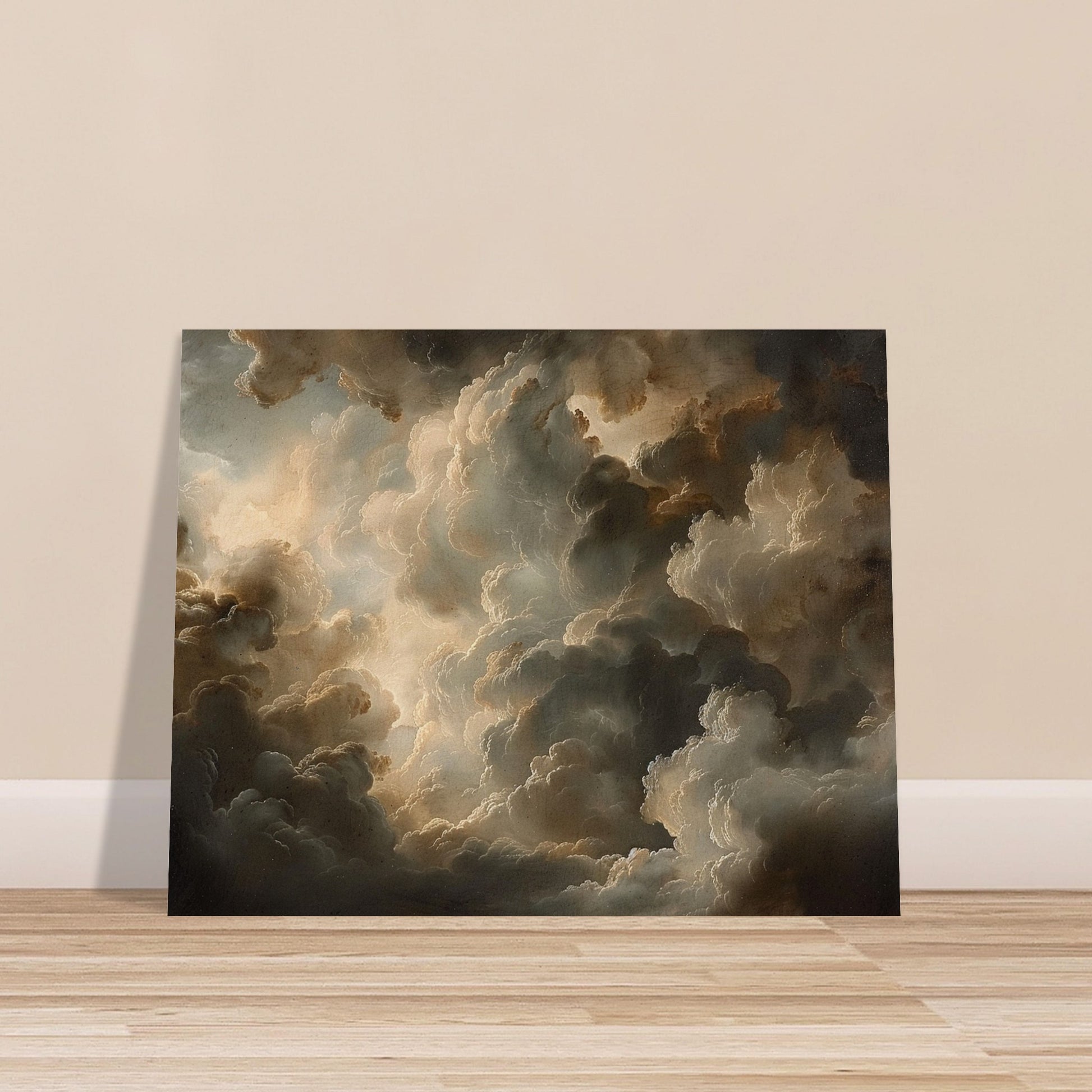 Majesty Above - The Theatrical Cloudscape Canvas - Nature Art-poster