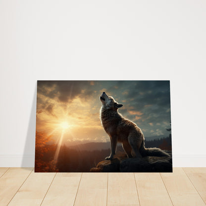 Sunset Serenade - The Call of the Wild - Nature Art-poster