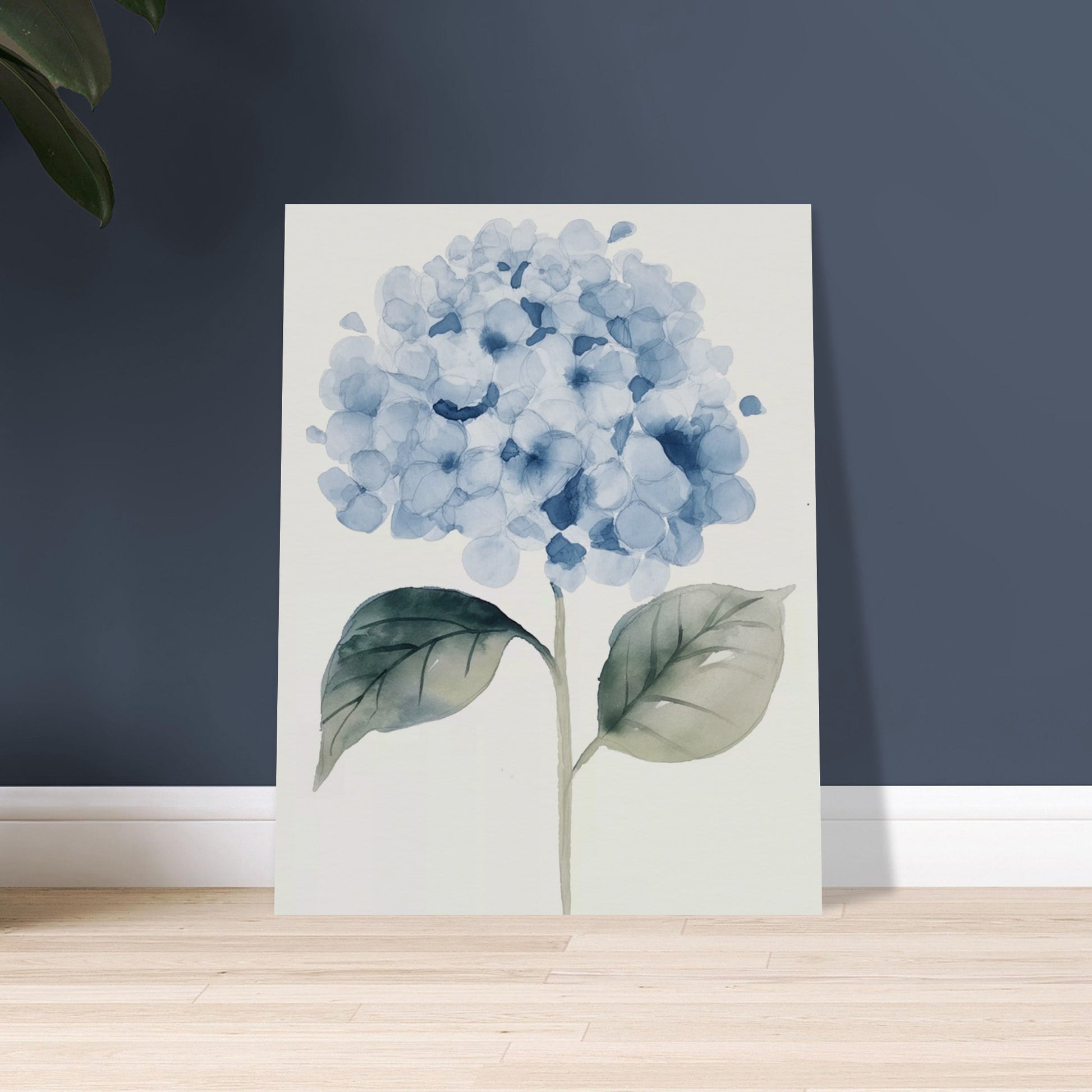 Hortensia Hues - The Watercolor Whisper - Floral Art-poster