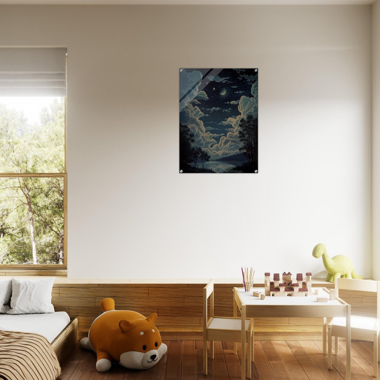 Celestial Symphony - Landscape Art-print-on-acrylic