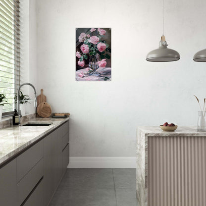 Ephemeral Blooms in Repose - Floral Art-print-on-acrylic