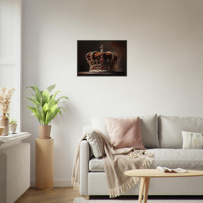 Regal Resplendence - Fantasy Art-print-in-aluminum-frame