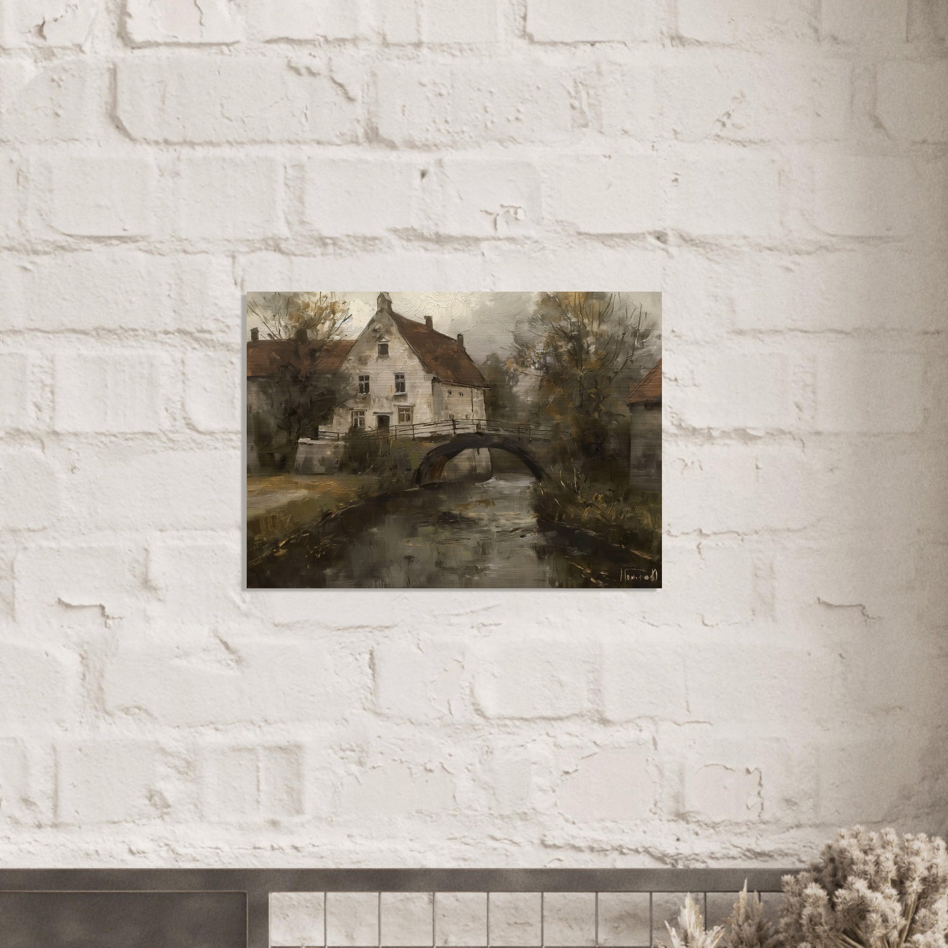 Timeless Reflections - Landscape Art-print-on-aluminum