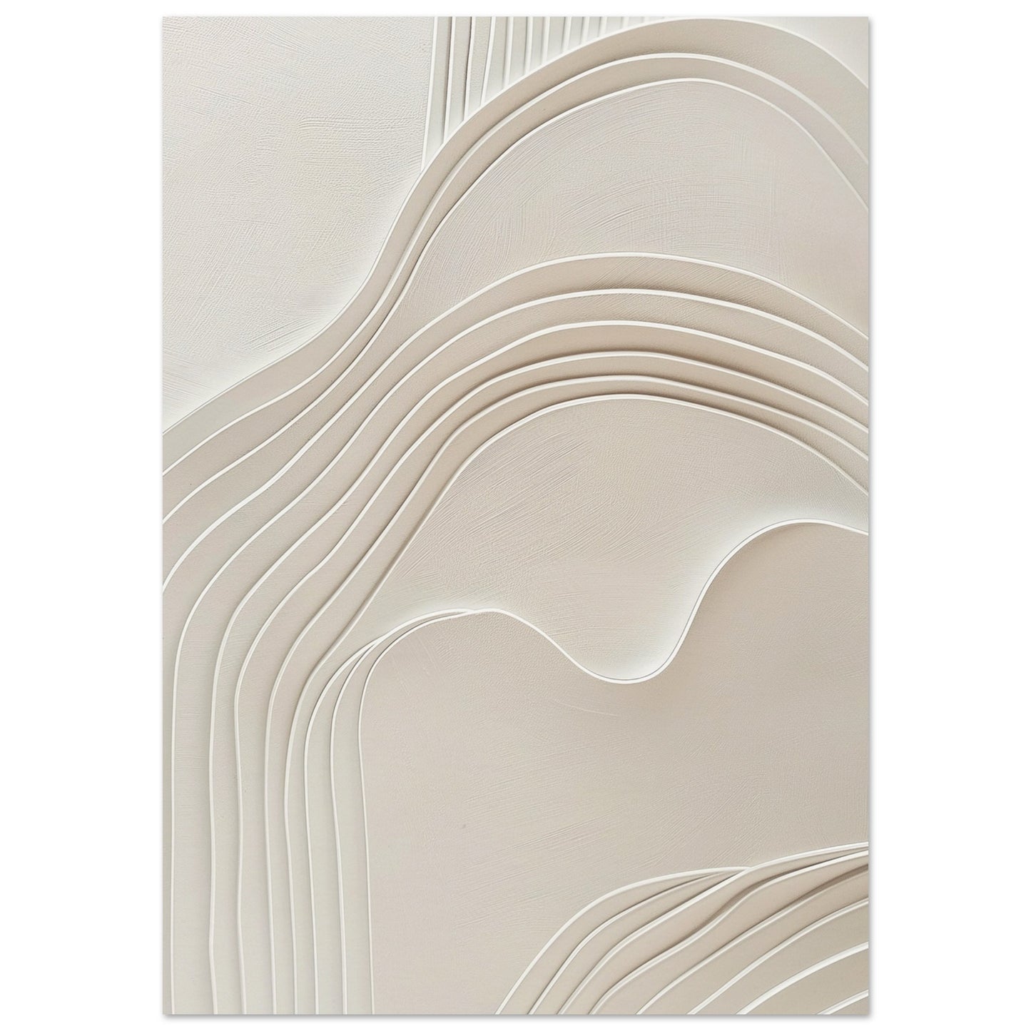 Elegant Abstraction - Abstract wall art-poster