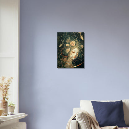 Aquatic Reverie - Abstract Wall Art-poster