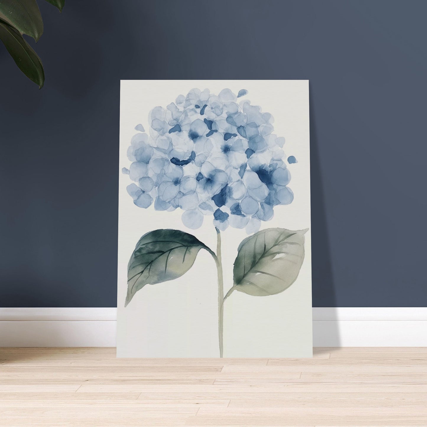 Hortensia Hues - The Watercolor Whisper - Floral Art-poster