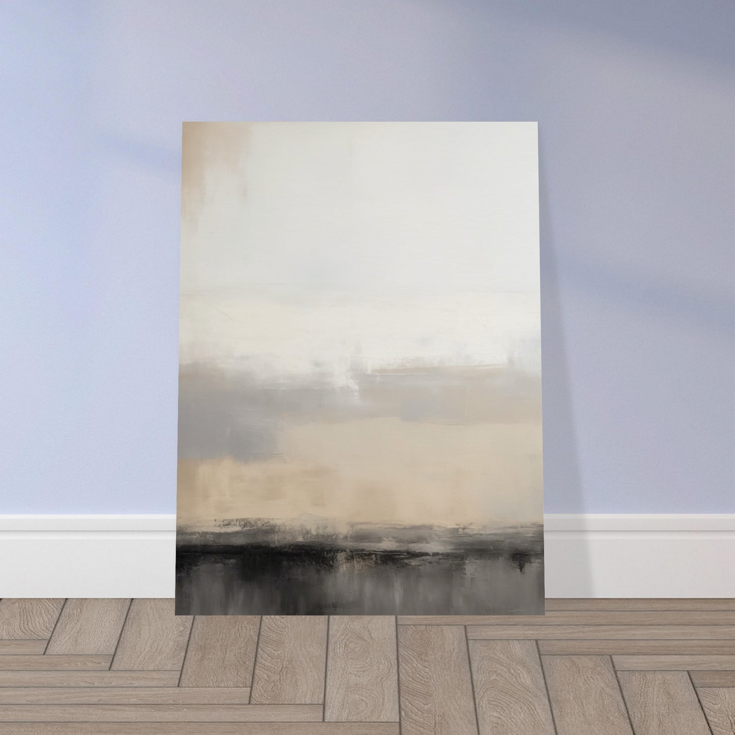 Horizon of Harmony - Abstract Serenity - Abstract wall art-poster